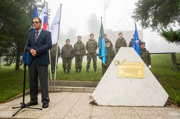 Na Pristavi obeležili 27. obletnico postavitve obrambno varnostnega sistema za zaščito Slovenije