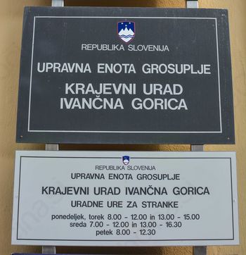 Začasno prenehanje delovanja Krajevnega urada Ivančna Gorica