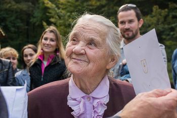 90 let Terezije Dremelj iz Spodnje Drage