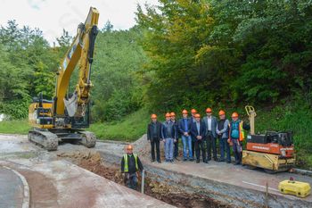 Pričetek gradnje kanalizacije v Žabjeku pri Višnji Gori