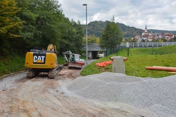 Pričetek gradnje kanalizacije v Žabjeku pri Višnji Gori