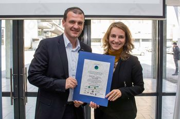 Občini Ivančna Gorica priznanje Planetu Zemlja prijazna občina