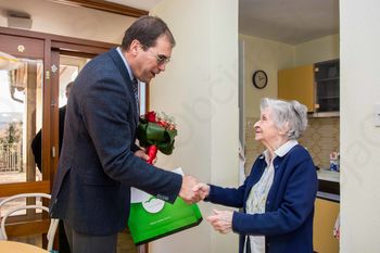 Devetdeset let Marije Lavrič iz Stične