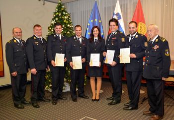 Slavnostna podelitev listin Gasilske zveze Slovenije