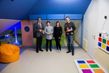 Vrtec Polžek z edinstveno sobo v Sloveniji