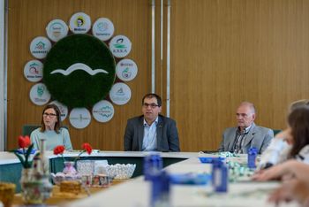 Župan sprejel učence iz pobratene občine Hirschaid