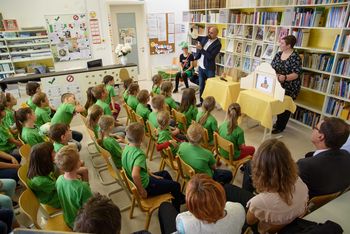 Sprejem drugošolcev med zelene bralce