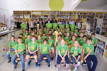 Sprejem drugošolcev med zelene bralce