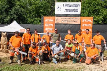 Na Gradišču šestič zapele motorne žage
