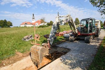 Obnova kanalizacije in vodovoda na Rimski cesti v Ivančni Gorici