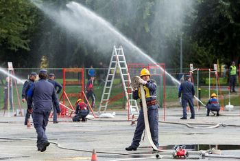 Naši gasilci uspešno tekmovali na memorialu Matevža Haceta 2018 Naši gasilci uspešno tekmovali na memorialu Matevža Haceta 2018