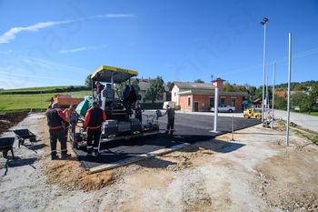 Večnamensko igrišče v Metnaju dobiva končno podobo