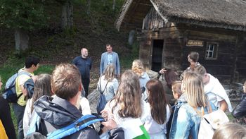Učenci iz občine Markt-Hirschaid na izmenjavi v šentviški šoli