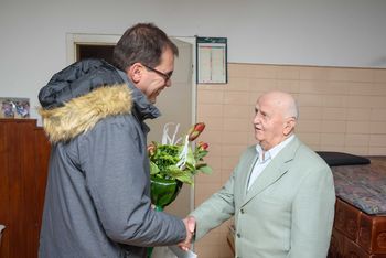 90 let Karla Lokar iz Vrha pri Sobračah