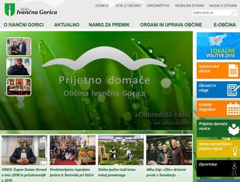 Kaj s(m)o najraje prebirali na občinski spletni strani v 2018?