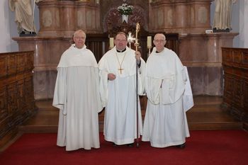 Pater Maksimiljan File novi stiški opat Pater Maksimiljan File novi stiški opat