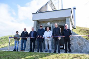 Slovesna otvoritev vodovodnega sistema na Leskovški planoti