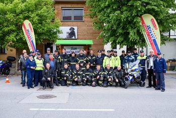 Sokolska ulica je bila v znamenju motoristične preventivne akcije