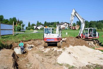 Gradnja kanalizacije in obnova vodovoda na Studencu lepo napreduje