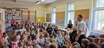 Tudi Podružnična šola Stična sprejela prvošolčke Tudi Podružnična šola Stična sprejela prvošolčke