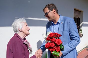90 let Marije Kovačič iz Stične
