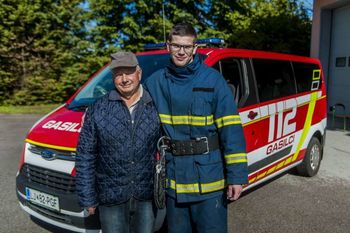 Glasujmo za GASILCA JUNAKA Primoža Kastelica, ki je dedku rešil življenje