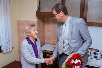 90 let Julijane Kastelic iz Vira pri Stični