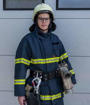 Primož Kastelic iz PGD Vrh pri Višnji Gori postal GASILEC JUNAK!