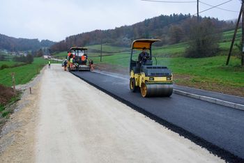 Prenova ceste Sobrače – Ježce v sklepni fazi