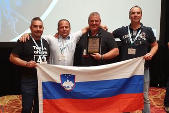 Anton Posavec v Las Vegasu prejel veliko mednarodno priznanje