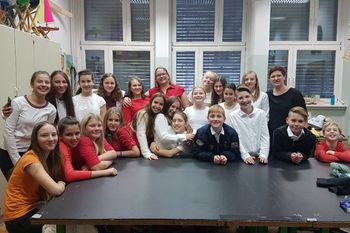 Mladinski zbor šentviške šole nastopil na odru Cankarjevega doma