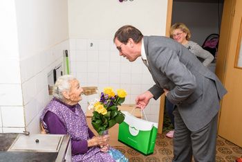 90 let Ivane Mišmaš iz Primče vasi