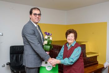 90 let Gregorič Veronike iz Primče vasi