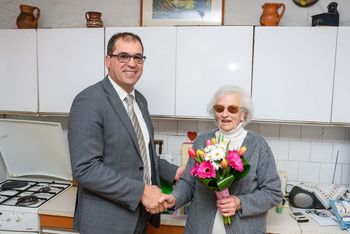 90 let Kristine Petrovčič iz Višnje Gore