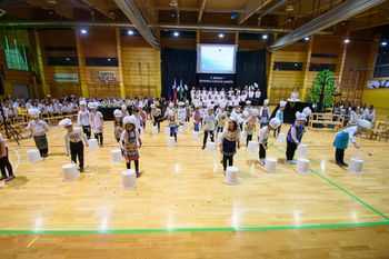 FOTO: Kulturni praznik na OŠ Stična s podelitvijo šolskih Prešernovih nagrad