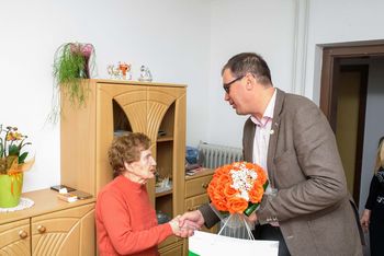 90 let Jožefe Medved iz Ivančne Gorice