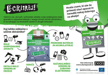 Napolnite ulične zbiralnike za stare aparate