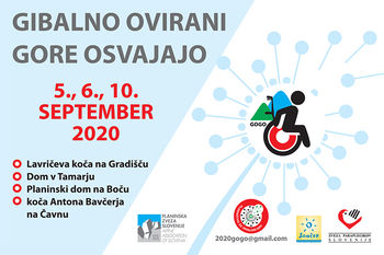 Pridružite se gibalno oviranim z vzponom na Gradišče