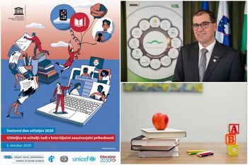 Poslanica župana Dušana Strnada ob Svetovnem dnevu učiteljev - 5. oktober