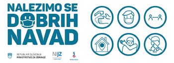 Kampanja Covid-19 - Nalezimo se dobrih navad