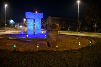 V Občini Ivančna Gorica smo se poklonili spomina na žrtve prometnih nesreč