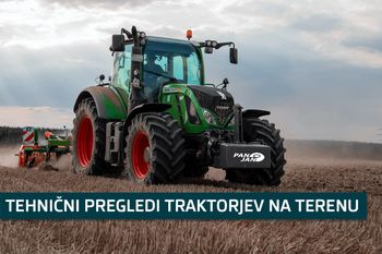 Tehnični pregledi traktorjev na terenu 2021
