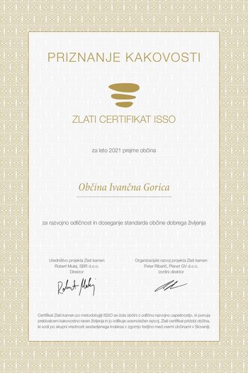 Občina Ivančna Gorica tudi po ISSO analizi med najboljšimi v državi