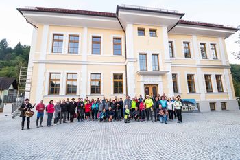 V Višnji Gori pozdravili pohodnike dobrodelnega Glavarjevega pohoda