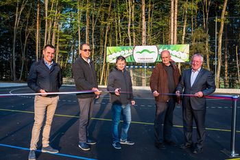 Na Muljavi odprli prenovljeno športno igrišče