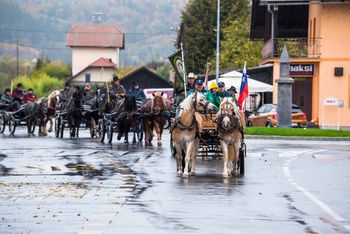 Konjeniški pohod Konjerejskega društva Radohova vas