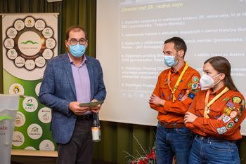 Župan sprejel Luč miru iz Betlehema