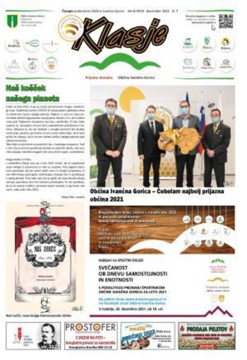 Izšla je decembrska številka občinskega glasila Klasje