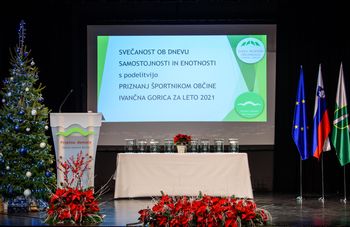 SPLETNI OGLED praznika samostojnosti in enotnosti s podelitvijo priznanj športnikom občine za leto 2021 (Nedelja, 26. 12. 2021, 18.00)