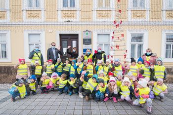 Vrtčevski otroci voščili županu lepe praznike